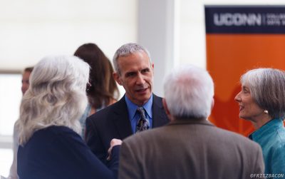 Martin Horn at the 2016 Communication Commencement Reception. (Photo by Francis Gilbert)